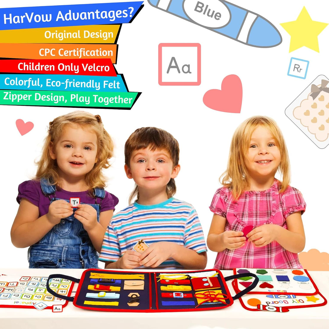 Montessori Busy Books for Toddlers