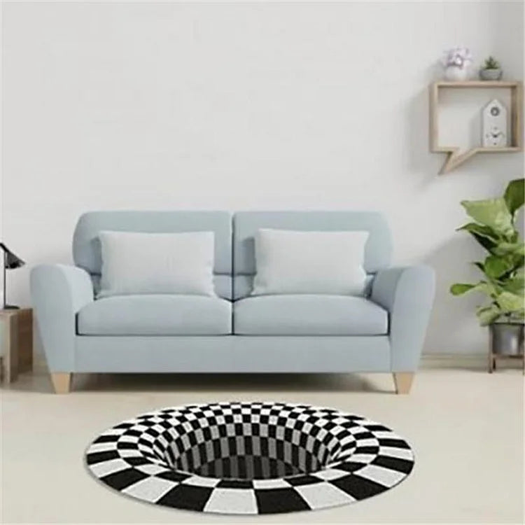 Vortex Illusion Rug Carpet